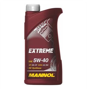 Моторне масло Mannol Extreme 5w40 SN/CF 1л