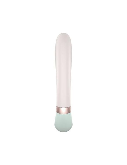 Смарт вібратор-кролик Satisfyer Heat Wave з підігрівом та керуванням через додаток (М'ятний) | Зображення 2