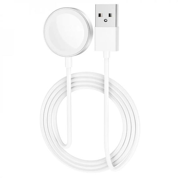 БЗУ Hoco CW39 Wireless charger for iWatch (USB) White | Зображення 1