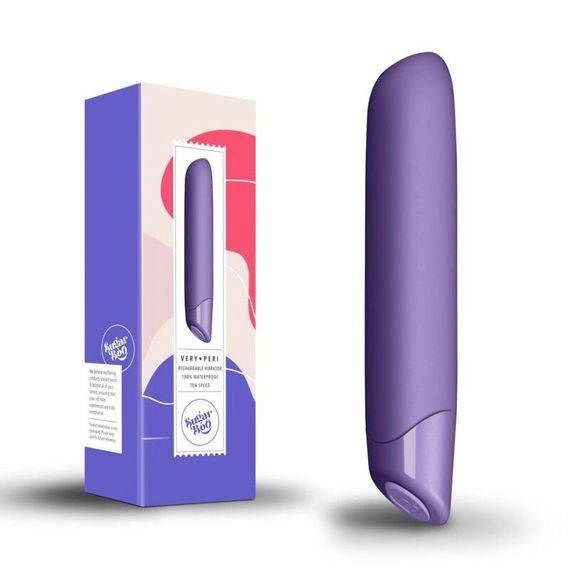 Вибратор SugarBoo Very Peri, 10 уровней интенсивности Sex Aura | Зображення 3