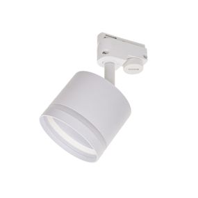 Круглый трековий светильник KW-34 GX53 WH