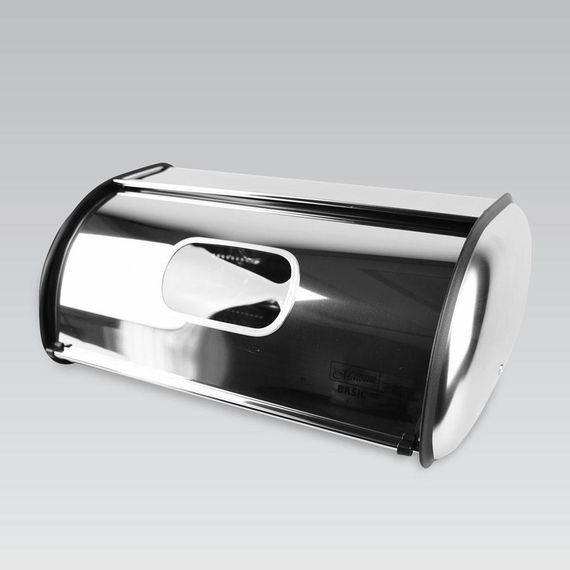 Набор хлебниц из нержавеющей стали Maestro MR-1675, 2 шт с откидной крышкой | Зображення 3