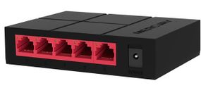 Комутатор Mercury SG105M 5 портів Ethernet 10/100 Мбіт/1000 Мбіт/сек, + перехідник, BOX Q60