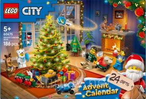 Новорічний адвент календар 2025 ЛЕГО Місто Оригінал LEGO City Advent Calendar 2025