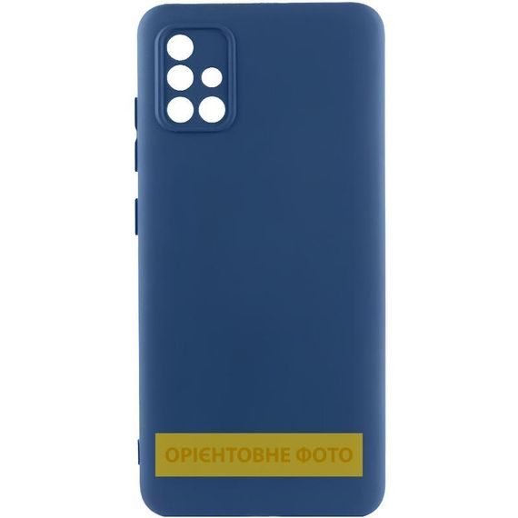 Чохол TPU GETMAN Liquid Silk Full Camera для Xiaomi Redmi 9C Синій / Deep navy