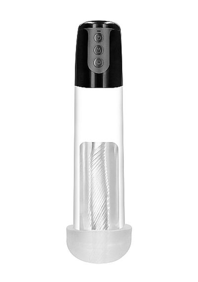 Вакуумна помпа Automatic Cyber Pump with Masturbation Sleeve - Transparent sexstyle | Зображення 2