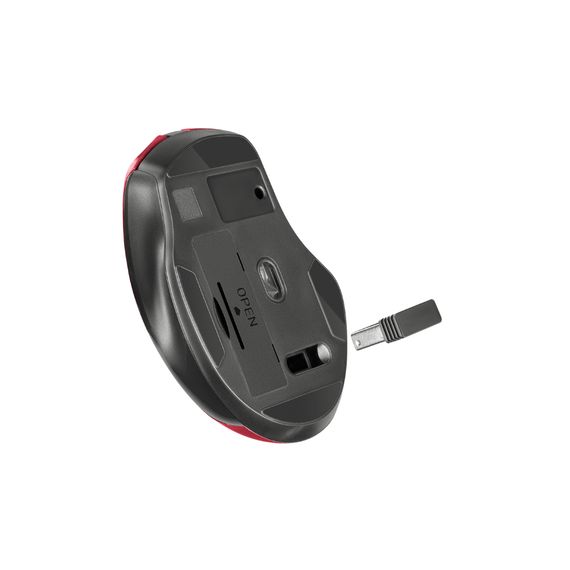 Мишка Defender Prime MB-053 Silent Wireless Red (52052) | Зображення 3