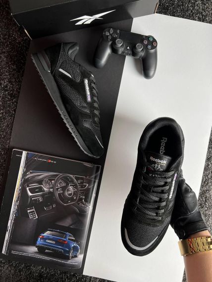 Чоловічі кросівки Re-ebok Classic New Black А3140 | Зображення 4