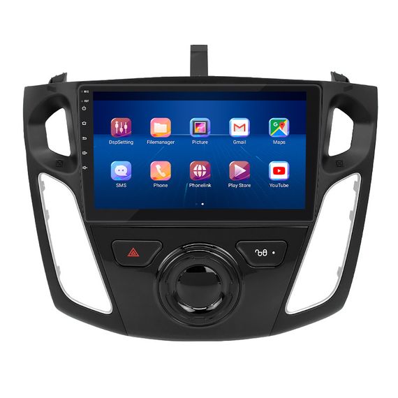 Штатная магнитола Lesko для Ford Focus III Рестайлинг 2014-2019 экран 9" 2/32Gb/ 4G/ Wi-Fi Premium GPS Форд | Зображення 2