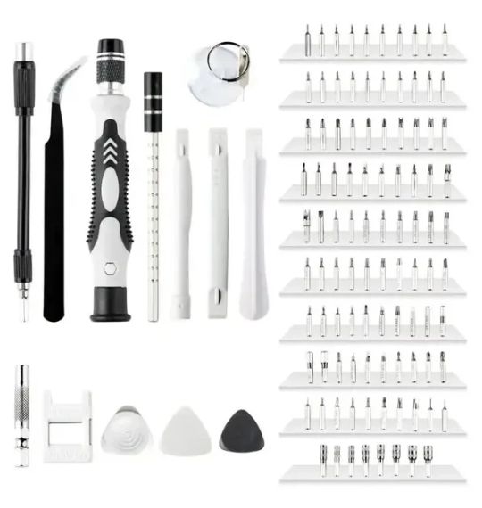 Набор отверток UKC 115 в 1 для ремонта электроники в боксе | Зображення 6