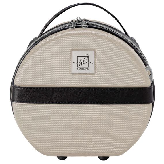 Бьюті-кейс Semi Line 5L Champagne/Black (T5674-1) | Зображення 4