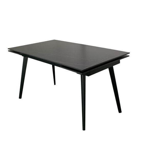 Стол раскладной Concepto HUGO LOFTY BLACK КЕРАМИКА 140-200 см | Зображення 1