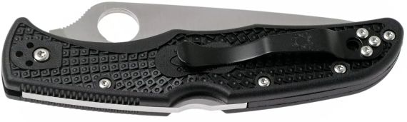Ніж Spyderco Endura4 Black FRN flat ground | Зображення 2