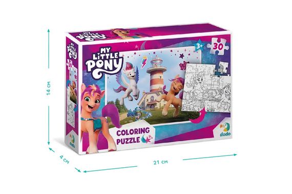 Пазли - 30 елм. - 200124 "My Little Pony. Чарівні Зіпп та Санні" 2в1 DoDo | Зображення 3