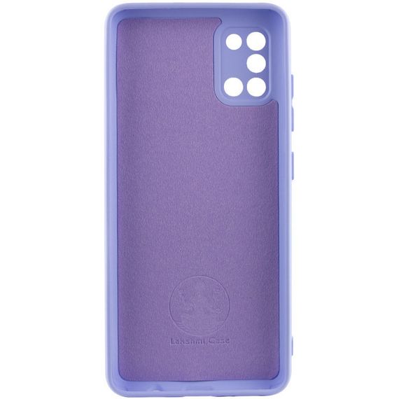 Чехол Silicone Cover Lakshmi Full Camera (A) для Samsung Galaxy A31 Full camera, Бузковий/Dasheen | Зображення 1