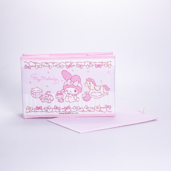 Кошик для іграшок 30×20×20 (см) м'який складаний Рожевий HP-41-7P | Зображення 4