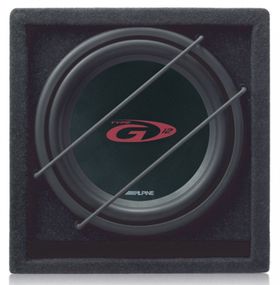Корпусний сабвуфер Alpine SBG-1244BR