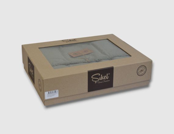 Постільна білизна Sikel Stonewashed Soho Firfirli 200 х 220 см Yesil | Зображення 5