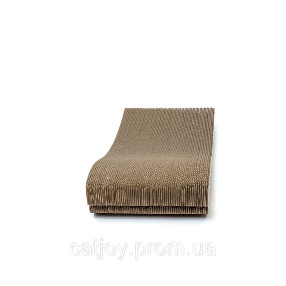 Когтеточка-лежанка дряпка Хай-тек для котят и кошек Cat Joy 48х9,5х25 см | Зображення 5