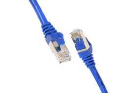 Патч-корд 2E Cat 6,UTP,RJ45, 26AWG ,7/0.16 Cu, 1.00 m, PVC,Blue (2E-PC6COP-100BL)