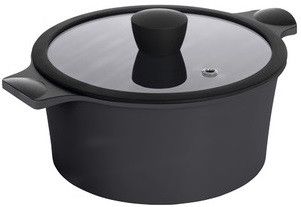 Кастрюля Ringel Zitrone Black с крышкой 2.5 л (RG-2108-20 BL**) Черный | Зображення 1
