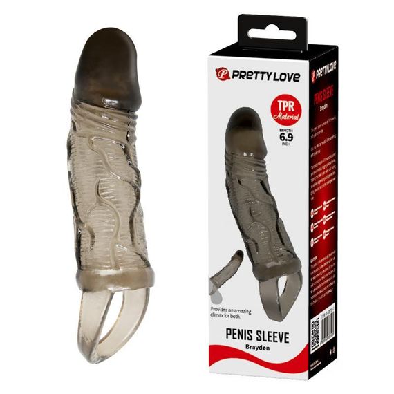 Насадка на член - Pretty Love Brayden Penis Sleeve sexstyle | Зображення 1