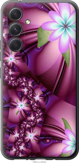 Чехол на Samsung Galaxy A54 A546E Цветочная мозаика "1961u-2935-17620"
