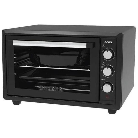 Духовка электрическая настольная для завтраков ASEL AF-34-23 1500 Вт 34 Л, Маленькая OH-336 настольная духовка