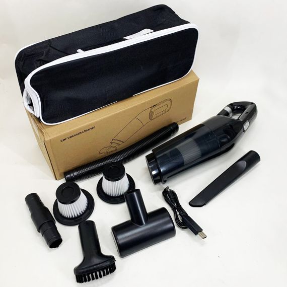 Автомобільний пилосос LT-113 потужність 120 Вт акумуляторний 30 хвилин роботи PK-81 | Зображення 4