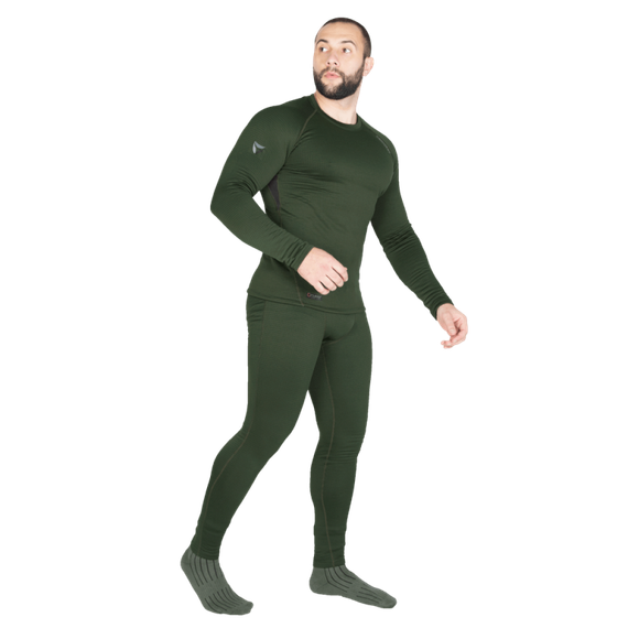 Термобілизна Polarheat Quadro Stretch Green (6624), M | Зображення 1