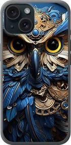 Чохол на iPhone 15 Сова v2 із силікону FCh_004857