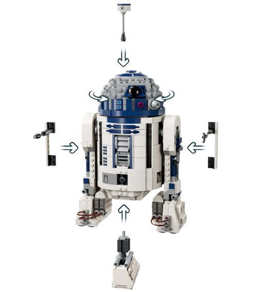 Конструктор LEGO Star Wars R2-D2 75379 | Зображення 6