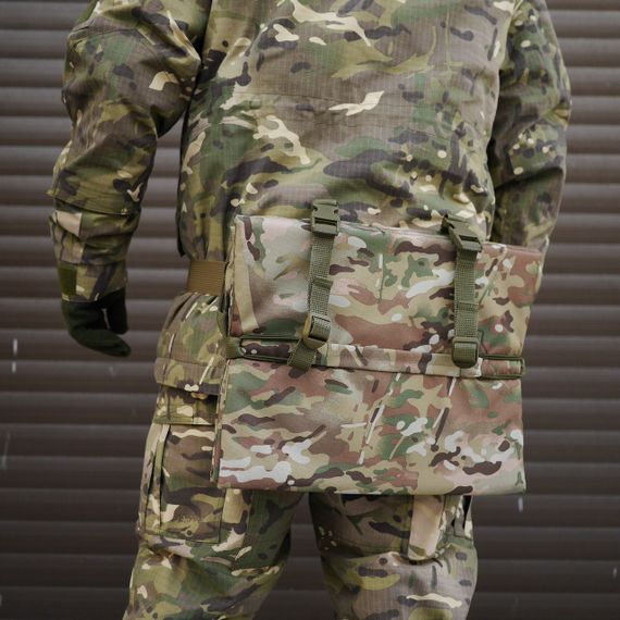 Каремат п'ятиточка трьохсекційна Kiborg П-3 Оксфорд Мультикам | Зображення 8