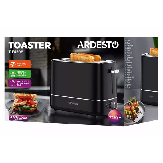 Тостер Ardesto T-F450B | Зображення 8