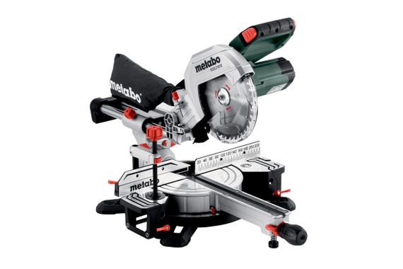 Пила торцовочная Metabo KGS 216 M с протяжкой, 1200Вт, диск 215мм, пропил 70/40мм, 13/4кг (613216000)
