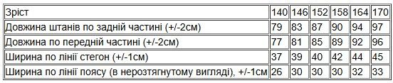 Штани для дівчинки (підліткові) Носи своє 152 Бежевий (p-5708-177659) | Зображення 5