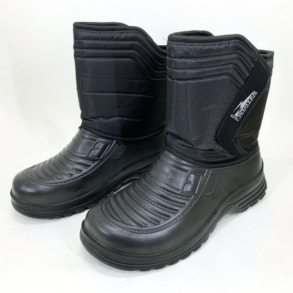 Мужская облегченная обувь 44р 27см, Резиновые утепленные сапоги мужские короткие, Туфли рабочие мужские HO-23 | Зображення 5