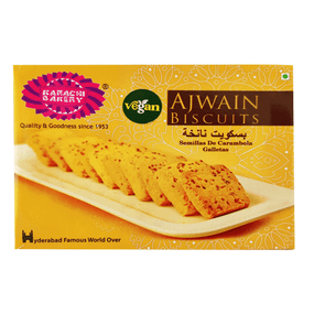 Печиво веганське з ажвайном  Vegan Ajwain Biscuits 400г Karachi Bakery 8906065030438
