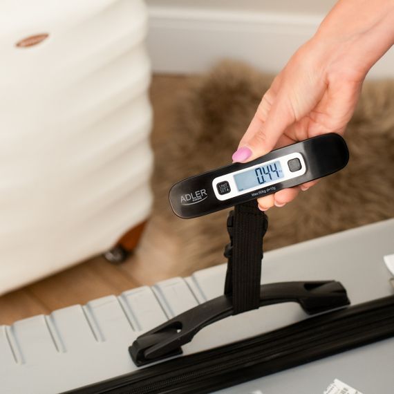 Дорожні ваги електронні Adler AD 8190 для багажу до 50 кг компактні | Зображення 5