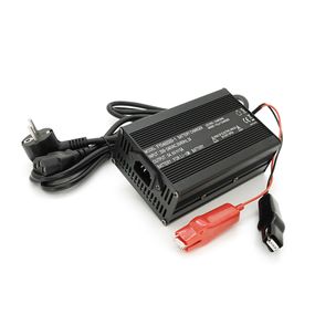 Зарядка для АКБ Li-ion 48V (54.6V),13S,5A,крокодилы,135x90x50mm