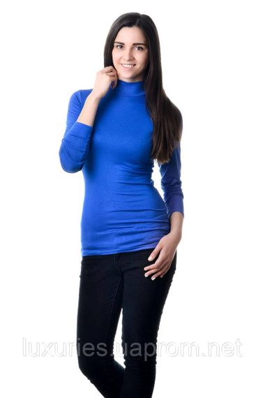 Жіноча облягаюча водолазка, Жіночий облягаючий гольф, гольф жіночий однотонний Преміум