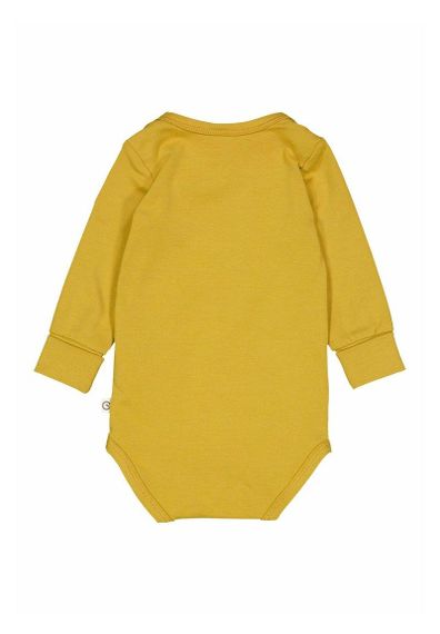 Дитяче боді для новонароджених Green Cotton 68 см Гірчичний (25111215) | Зображення 1