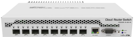 Коммутатор MikroTik Cloud Router Switch CRS309-1G-8S+IN (CRS309-1G-8S+IN) | Зображення 1