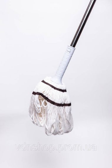 Швабра с классической круглой насадкой для влажной уборки пола, подходит для плитки, ламината, линолеума HP-35015-15 | Зображення 4