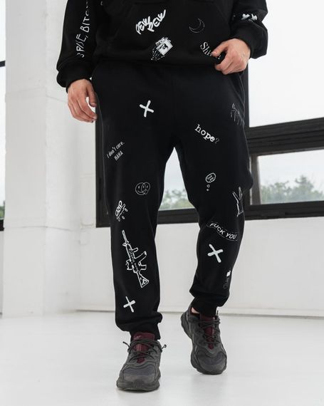 Костюм худі+штани дтф | Зображення 3