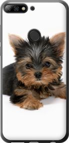 Чехол на Huawei Y7 Prime 2018 Щенок йоркширского терьера "931u-1509-17620"
