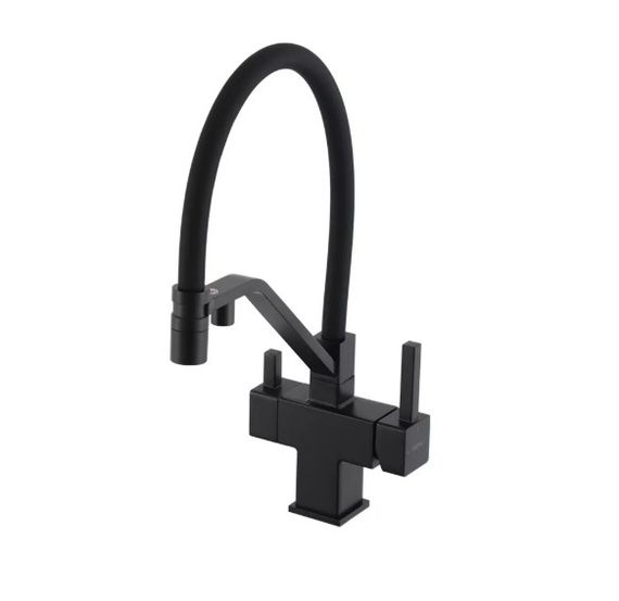 Змішувач для кухні Gappo з виходом для питної води, з гнучким виливом G4395-66