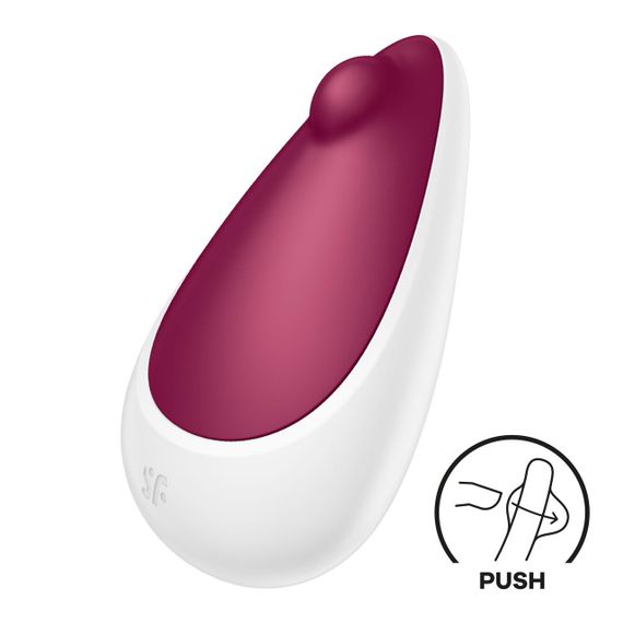 Вібратор Satisfyer Spot On 3 Berry, компактний та потужний, 12 режимів Sex Aura