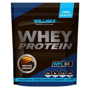 Протеїн Willmax Whey Protein 80 920 g /23 servings/ Chocolate Orange