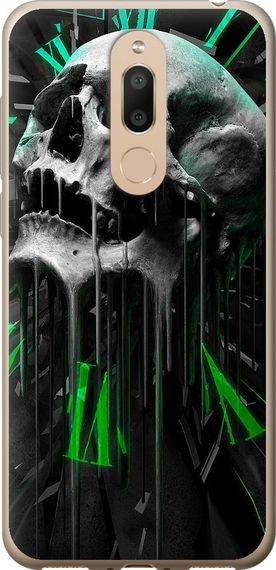 Чехол на Meizu M6T Череп-часы "4100u-1536-17620"